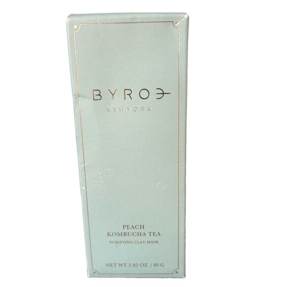 BYROE New York: Purifying Clay Mask in Peach Kombucha Tea 2.82 oz/ 80 g New - Picture 3 of 5